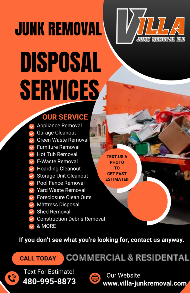 Phoenix & Scottsdale Junk Removal Services